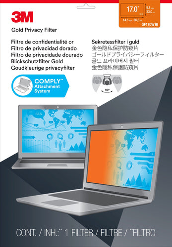 3M Gold Privacy Filter for 17" Widescreen Laptop