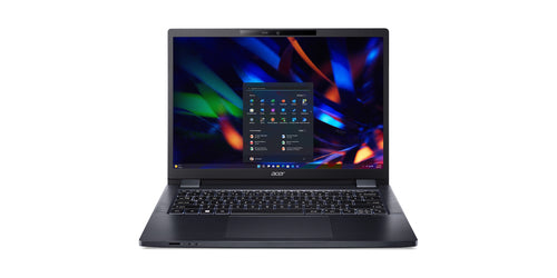 Acer TravelMate P4 TMP414-53G-78YY Intel® Core™ i7 i7-1355U Laptop 35.6 cm (14") WQXGA 32 GB DDR4-SDRAM 512 GB SSD NVIDIA GeForce RTX 2050 Wi-Fi 6 (802.11ax) Windows 11 Pro Blue