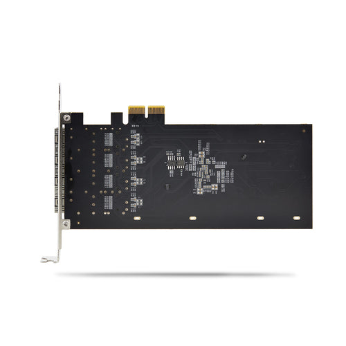 StarTech.com 4-Port GbE SFP Network Card, PCIe 2.0 x2 (x4, x8, x16 Compatible), Intel I350-AM4 4x 1GbE Controller, 1000BASE Copper/Fiber Optic, Desktop/Server Quad-Port Gigabit Ethernet NIC - Windows & Linux