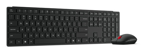 Lenovo 4X31S04810 keyboard Mouse included Office RF Wireless + Bluetooth US English Black