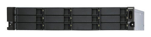 QNAP TL-R1200S-RP storage drive enclosure HDD/SSD enclosure Black, Grey 2.5/3.5"