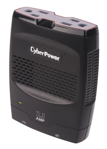 CyberPower CPS175SURC1 power adapter/inverter 175 W Black, Grey