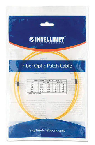 Intellinet 751810 InfiniBand/fibre optic cable 40 m LC SMF Yellow