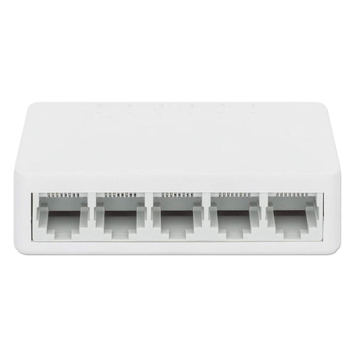 Manhattan 5-Port Fast Ethernet Switch, Plastic, Three Year Warranty, Box