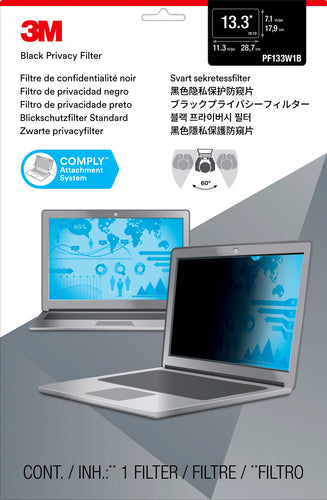3M Privacy Filter for 13.3" Widescreen Laptop (16:10)