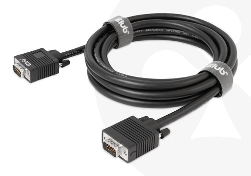CLUB3D VGA Cable Bidirectional M/M 3m/9.84ft 28AWG