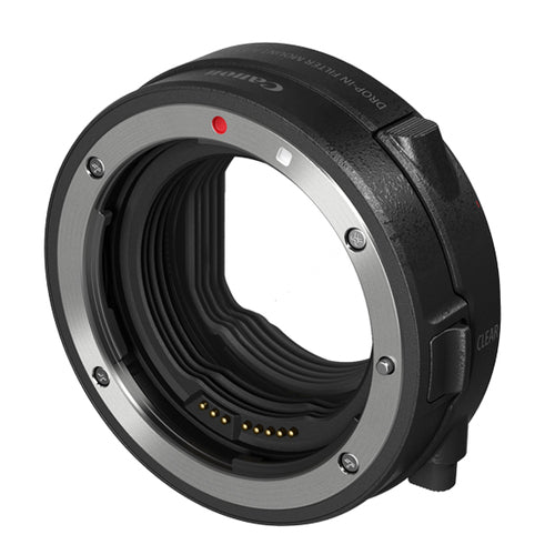Canon Drop-in Filter Mount Adapter EF-EOS R with Drop-in Circular Polarizing Filter A