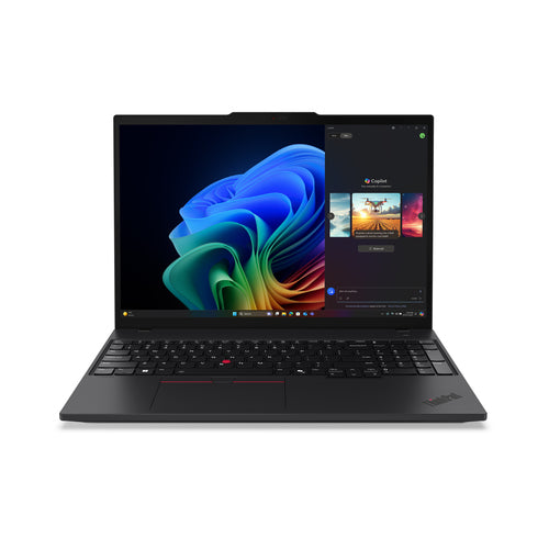 Lenovo ThinkPad T16 Gen 4 (AMD) Copilot+ PC AMD Ryzen™ AI 7 350 Laptop 40.6 cm (16") Touchscreen WUXGA 32 GB DDR5-SDRAM 512 GB SSD Wi-Fi 7 (802.11be) Windows 11 Pro Black