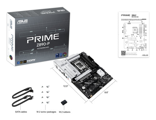ASUS PRIME Z890-P-CSM motherboard Intel Z890 LGA 1851 (Socket V1) ATX