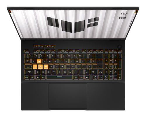 ASUS TUF Gaming F16 FX608JHR-DS74 Intel® Core™ i7 i7-14650HX Laptop 40.6 cm (16") WUXGA 16 GB DDR5-SDRAM 1 TB SSD NVIDIA® GeForce RTX™ 5050 Wi-Fi 6E (802.11ax) Windows 11 Home Grey