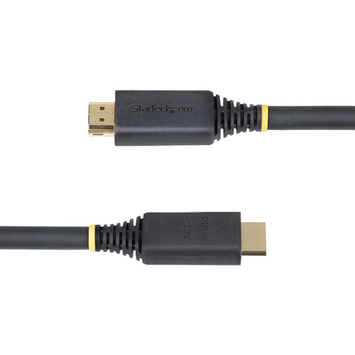 StarTech.com 35ft (10.6m) Active High Speed HDMI Cable, 4K 60Hz/1440p 144Hz, HDR10/HDCP 2.2/ARC, 18Gbps, UHD HDMI 2.0 Cord for TV/Monitor/Display, TPE Jacket