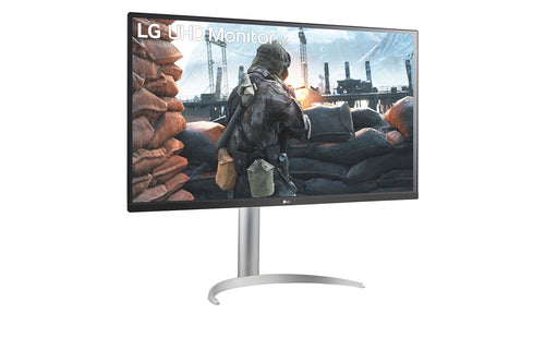LG 32BP55U-B computer monitor 81.3 cm (32") 3840 x 2160 pixels 4K Ultra HD LED White