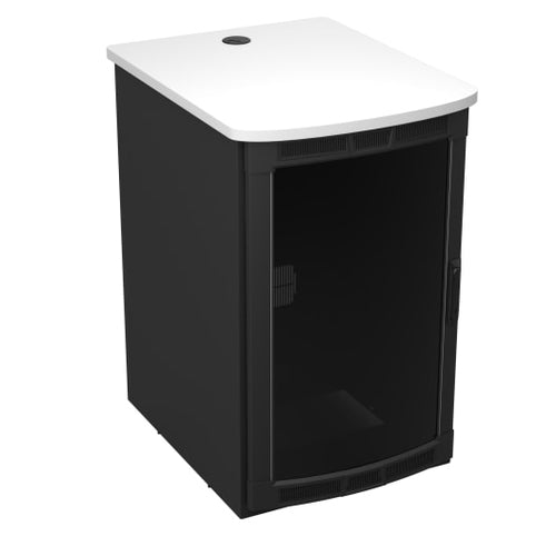 Middle Atlantic Products BGR-19SA27MDK-D8 rack cabinet 19U Freestanding rack Black, White