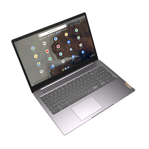 Lenovo IdeaPad 3 Chrome 15IJL6 Intel® Celeron® N N4500 Chromebook 39.6 cm (15.6") Full HD 4 GB LPDDR4x-SDRAM 64 GB eMMC Wi-Fi 6 (802.11ax) ChromeOS English Grey