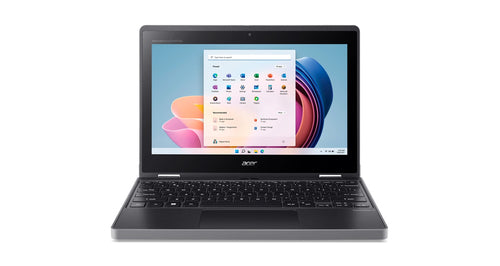 Acer TravelMate Spin B3 TMB311RN-33-C62J Intel® Celeron® N N100 Hybrid (2-in-1) 29.5 cm (11.6") Touchscreen HD 8 GB LPDDR5-SDRAM 128 GB SSD Wi-Fi 6 (802.11ax) Windows 11 Pro Education Black