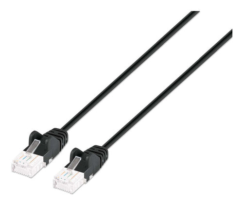 Intellinet 745758 networking cable Black 0.15 m Cat6a U/UTP (UTP)