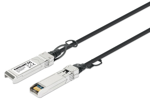 Intellinet 1m 10G SFP+ Passive Direct Attach Copper Twinax Cable 30AWG MSA SFP-H10GB-CU1M compatible