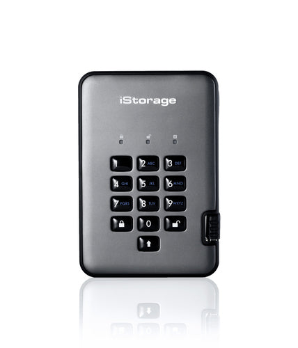 iStorage diskAshur PRO2 diskAshur PRO² SSD 2TB | Secure Portable Solid State Drive |FIPS 140-2 Level 2, NCSC CPA, NLNCSA BSPA & NATO Restricted | AES-XTS 256-bit Hardware Encryption | PIN protected | OS & Platform Independent |GDPR, TAA Compliant|Brute