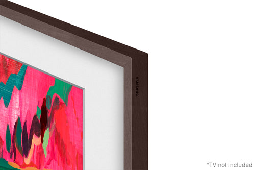 Samsung 75” Customisable Frame White Bezel (2025) - Brown