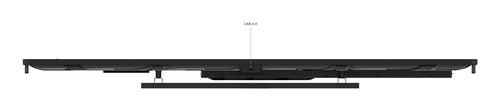 Lenovo ThinkVision T86 computer monitor 2.18 m (86") 3840 x 2160 pixels 4K Ultra HD Touchscreen Black