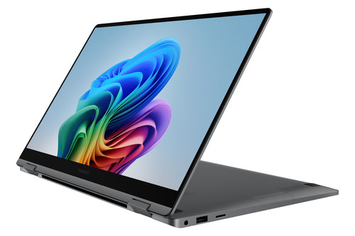 Samsung Galaxy Book5 360 Intel Core Ultra 5 226V Laptop 39.6 cm (15.6") Touchscreen Full HD 16 GB LPDDR5x-SDRAM 512 GB SSD Wi-Fi 7 (802.11be) Windows 11 Pro Grey