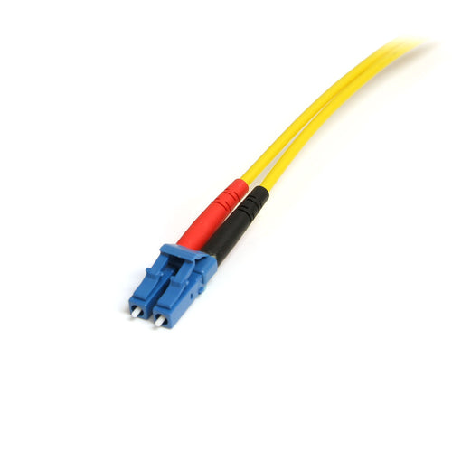 StarTech.com 10m Fiber Optic Cable - Single-Mode Duplex 9/125 LSZH Fiber Jumper Cord - LC/SC