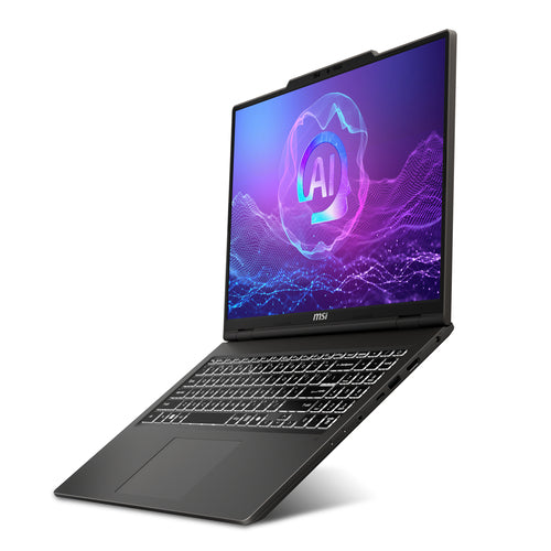 MSI VenturePro A16 AI+ A3HWFTG-004US Copilot+ PC AMD Ryzen AI 9 365 Laptop 40.6 cm (16") Touchscreen Full HD+ 32 GB DDR5-SDRAM 1 TB SSD NVIDIA GeForce RTX 5060 Wi-Fi 6E (802.11ax) Windows 11 Home Grey