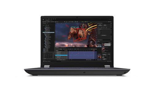 Lenovo ThinkPad P16 Gen 2 Intel® Core™ i7 i7-14700HX Mobile workstation 40.6 cm (16") WQXGA 32 GB DDR5-SDRAM 1 TB SSD NVIDIA RTX 1000 Ada Wi-Fi 6E (802.11ax) Windows 11 Pro English Grey, Black