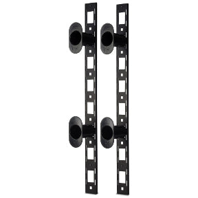 APC NetShelter Cable Management, Vertical Cable Manager, Fiber Organizer, Black, 86 x 766 x 106 mm