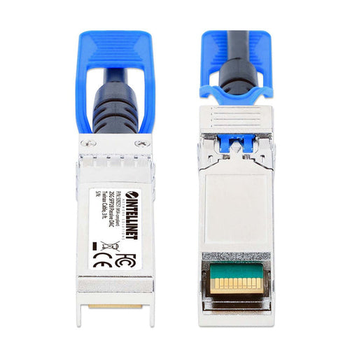 Intellinet 25G SFP28 Passive DAC Twinax Cable, 3 ft.