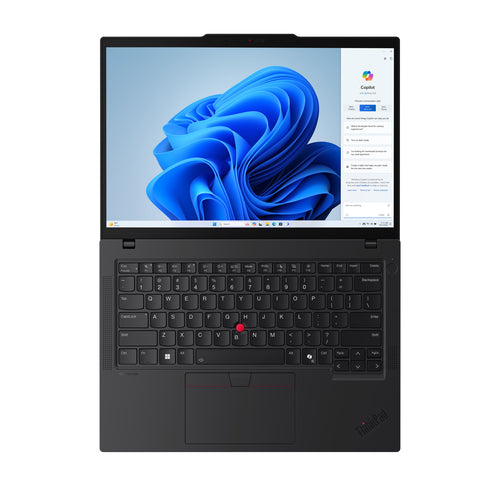 Lenovo ThinkPad T14 Gen 5 (AMD) AMD Ryzen™ 7 PRO 8840U Laptop 35.6 cm (14") Touchscreen WUXGA 32 GB DDR5-SDRAM 512 GB SSD Wi-Fi 6E (802.11ax) Windows 11 Pro English Black