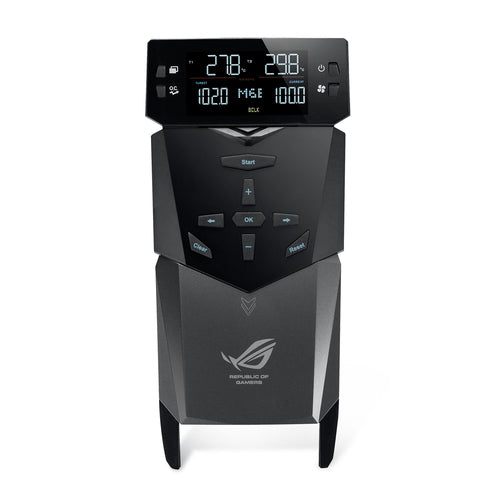 ASUS OC Panel fan speed controller 4 channels 6.6 cm (2.6") LCM Black