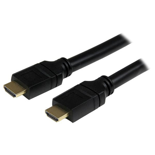 StarTech.com 50ft Plenum Rated HDMI Cable, 4K High Speed Long HDMI Cord w/ Ethernet, 4K30Hz UHD, 10.2 Gbps, HDCP 1.4, In Wall Plenum HDMI 1.4 Display Cable, HDMI to HDMI Computer to TV Cable