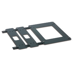 APC NetShelter Cable Management, Third Party Rack Trough and Partition Adapter, Black, 580 x 510 x 800 mm
