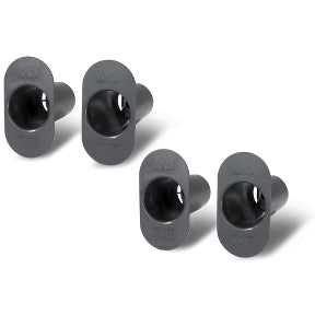 APC NetShelter Cable Management, Vertical Cable Manager, Spools for Vertical Fiber Organizer, Set of 4, Black, 64 x 119 x 103 mm
