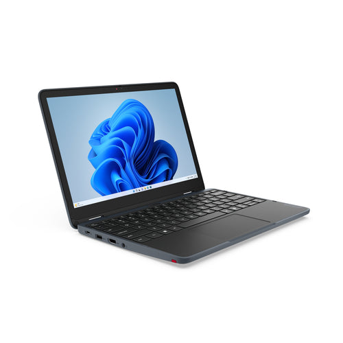 Lenovo 300w 2-in-1 Gen 5 N250 Hybrid (2-in-1) 29.5 cm (11.6") Touchscreen HD 8 GB LPDDR5-SDRAM 128 GB SSD Wi-Fi 6E (802.11ax) Windows 11 Pro Grey