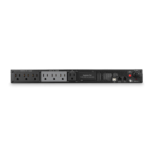 CyberPower PR750LCDRT1U uninterruptible power supply (UPS) Line-Interactive 0.75 kVA 600 W 7 AC outlet(s)