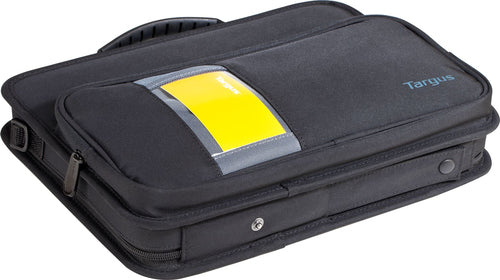Targus TKC001 laptop case 29.5 cm (11.6") Briefcase Black, Yellow