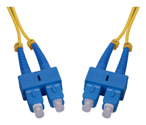 Intellinet 760829 InfiniBand/fibre optic cable 1 m SC SMF Yellow