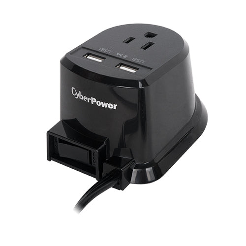 CyberPower CSP105U surge protector Black 1 AC outlet(s) 125 V 1.5 m