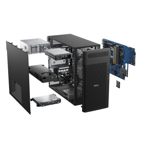 DELL Pro Max FCT2250 T2 Intel Core Ultra 7 265 16 GB DDR5-SDRAM 512 GB SSD NVIDIA RTX A1000 Windows 11 Pro Tower PC Black