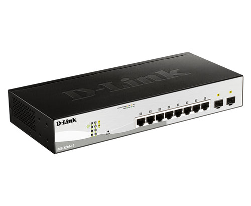 D-Link 10-Port Gigabit Smart Managed Switch with 2 SFP ports