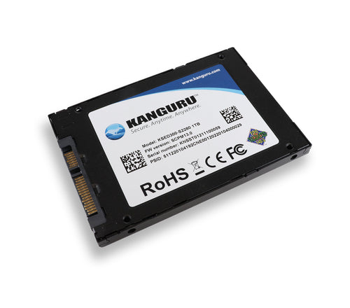 iStorage Kanguru Defender SED300 Hardware-Based Self-Encrypting Internal SATA SSD 2TB | FIPS 140-2 Level 2 Certified | Self-Encrypting 2.5” SATA SSD |TAA Compliant