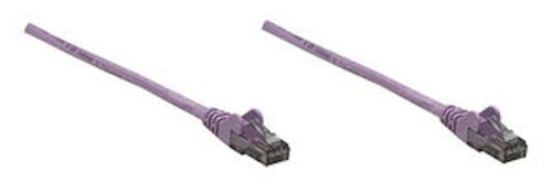 Intellinet 393102 networking cable Purple 0.3 m Cat6 U/UTP (UTP)