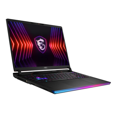 MSI Gaming Raider GE68 HX 14VFG-297US Intel® Core™ i7 i7-14700HX Laptop 40.6 cm (16") Quad HD+ 16 GB DDR5-SDRAM 1 TB SSD NVIDIA GeForce RTX 4060 Wi-Fi 7 (802.11be) Windows 11 Pro Black
