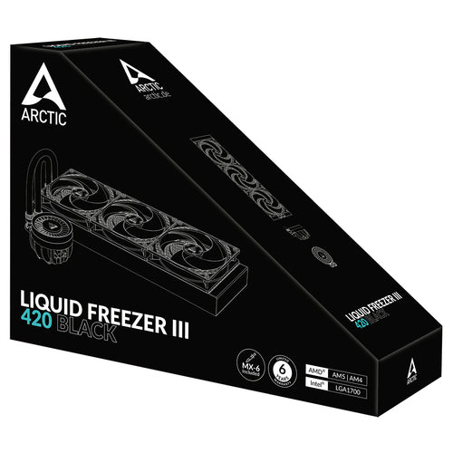 ARCTIC Liquid Freezer III 420 - Multi Compatible All-in-One CPU Water Cooler