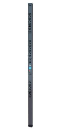 APC Rack PDU 2G, Metered-by-Outlet, ZeroU, 5.7kW, 208V, (21) C13 & (3) C19