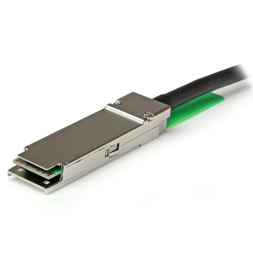 StarTech.com MSA Compliant QSFP+ Direct-Attach Twinax Cable - 2 m (6.6 ft)~MSA Uncoded Compatible 2m 40G QSFP+ to QSFP+ Direct Attach Breakout Cable Twinax - 40 GbE QSFP+ Copper DAC 40 Gbps Low Power Passive Transceiver Module DAC