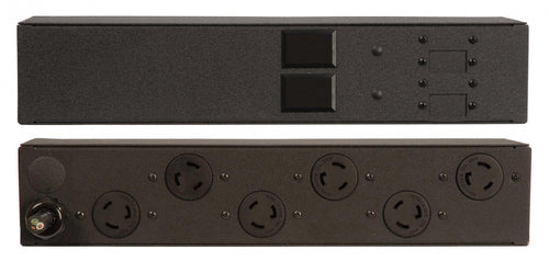 Vertiv 2VHVRN062-102L20TL6 power distribution unit (PDU) 6 AC outlet(s) 0U Black