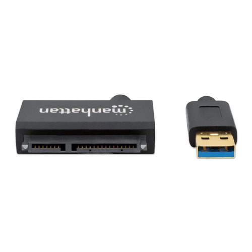 Manhattan USB-A to SATA 2.5" Adapter Cable, 42cm, Male to Male, 5 Gbps (USB 3.2 Gen1 aka USB 3.0), Supports 48-bit LBA, SuperSpeed USB, Three Year Warranty